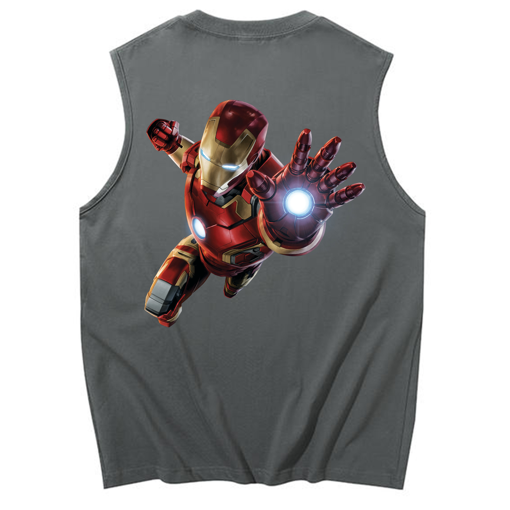 （画像用） アベンジャーズ The Avengers コットン100％タンクトップ（背面プリント）